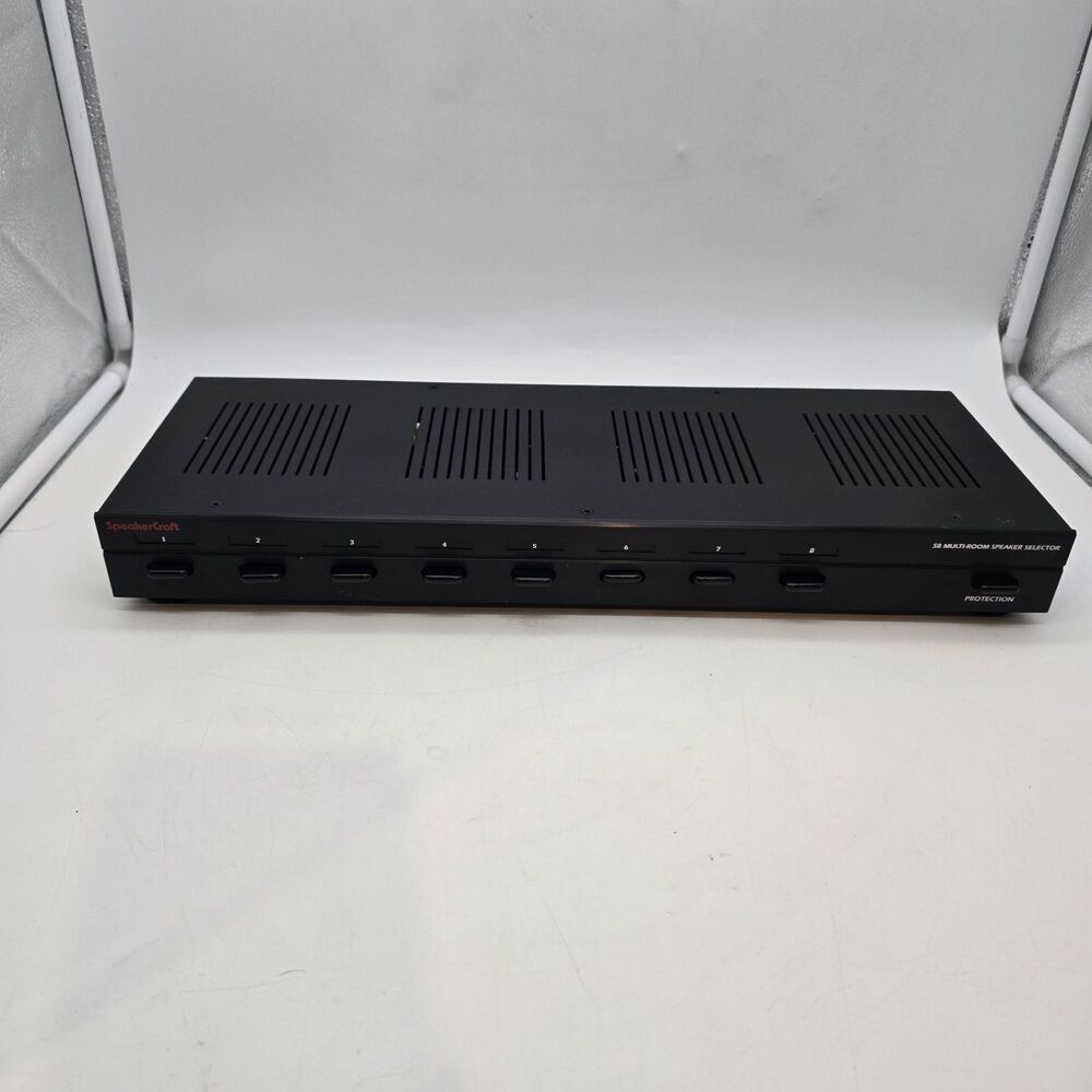 SpeakerCraft 8-Zone Multi-Room Speaker Selector S8dc